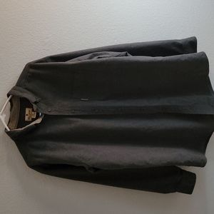 Woolrich Chamois Charcoal Grey Button Down shirt